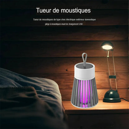 .Lampe UV anti-moustiques, chargeur USB, lampe antiparasitaire (sans batterie)