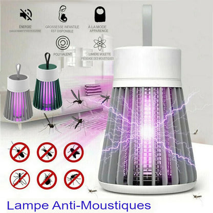 .Lampe UV anti-moustiques, chargeur USB, lampe antiparasitaire (sans batterie)