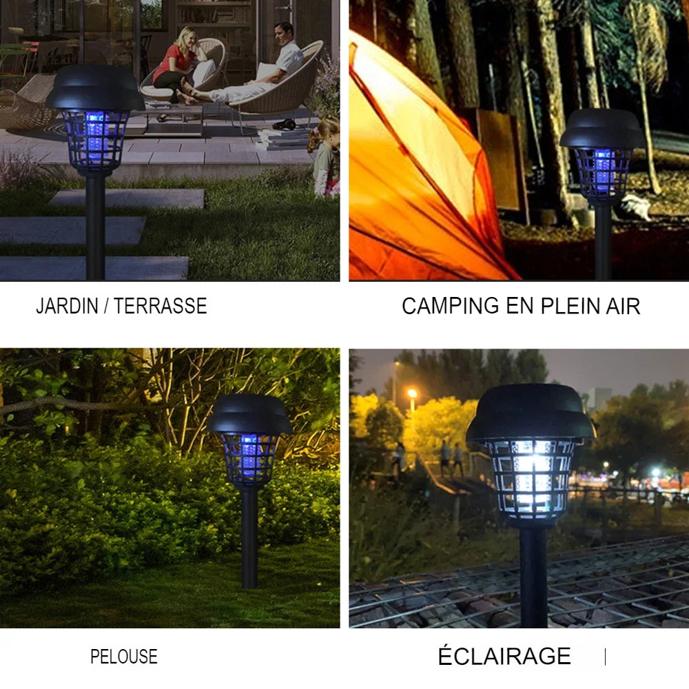 .Lampe solaire anti-moustique créative pour le jardin