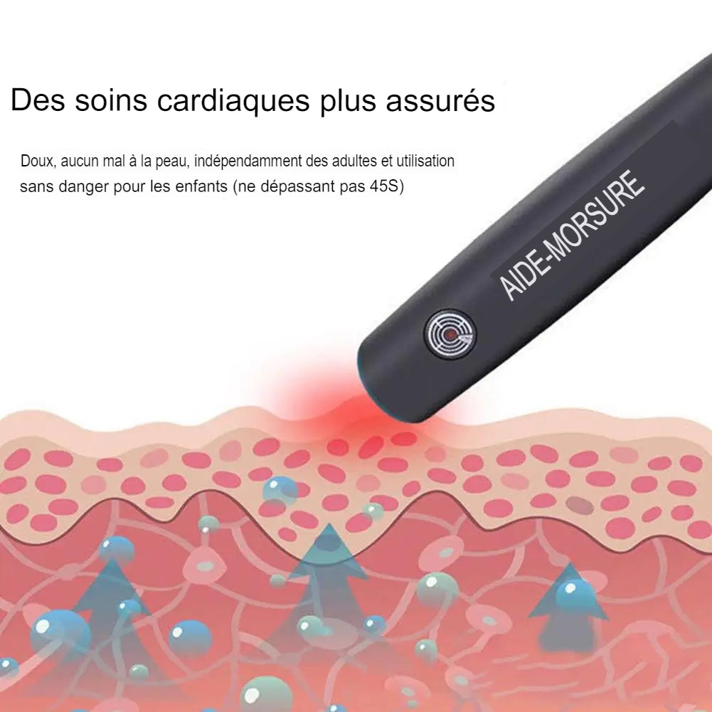 .Stylo durable, anti-moustique pour enfant et adulte, aide à mordre les insectes, pour l'été