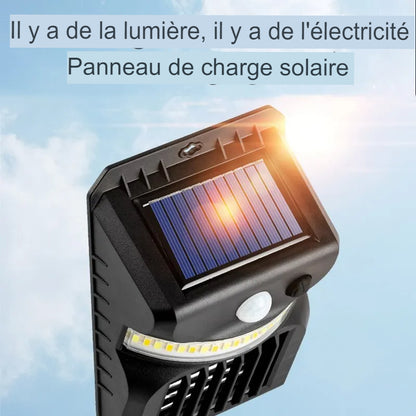 .Lampe solaire extérieure et lampe anti-moustiques et capteur infrarouge